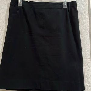Chicos slim black skirt